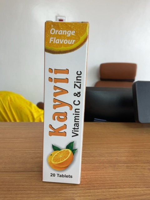 Kayvii vitamin c & zinc
