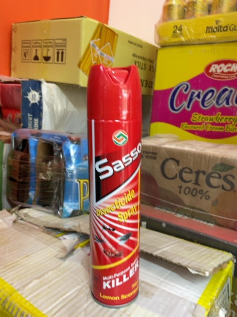 Sasso insecticide spray