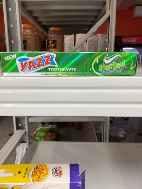 Yazz herbal toothpaste