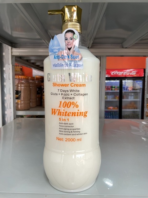Gluta white shower cream