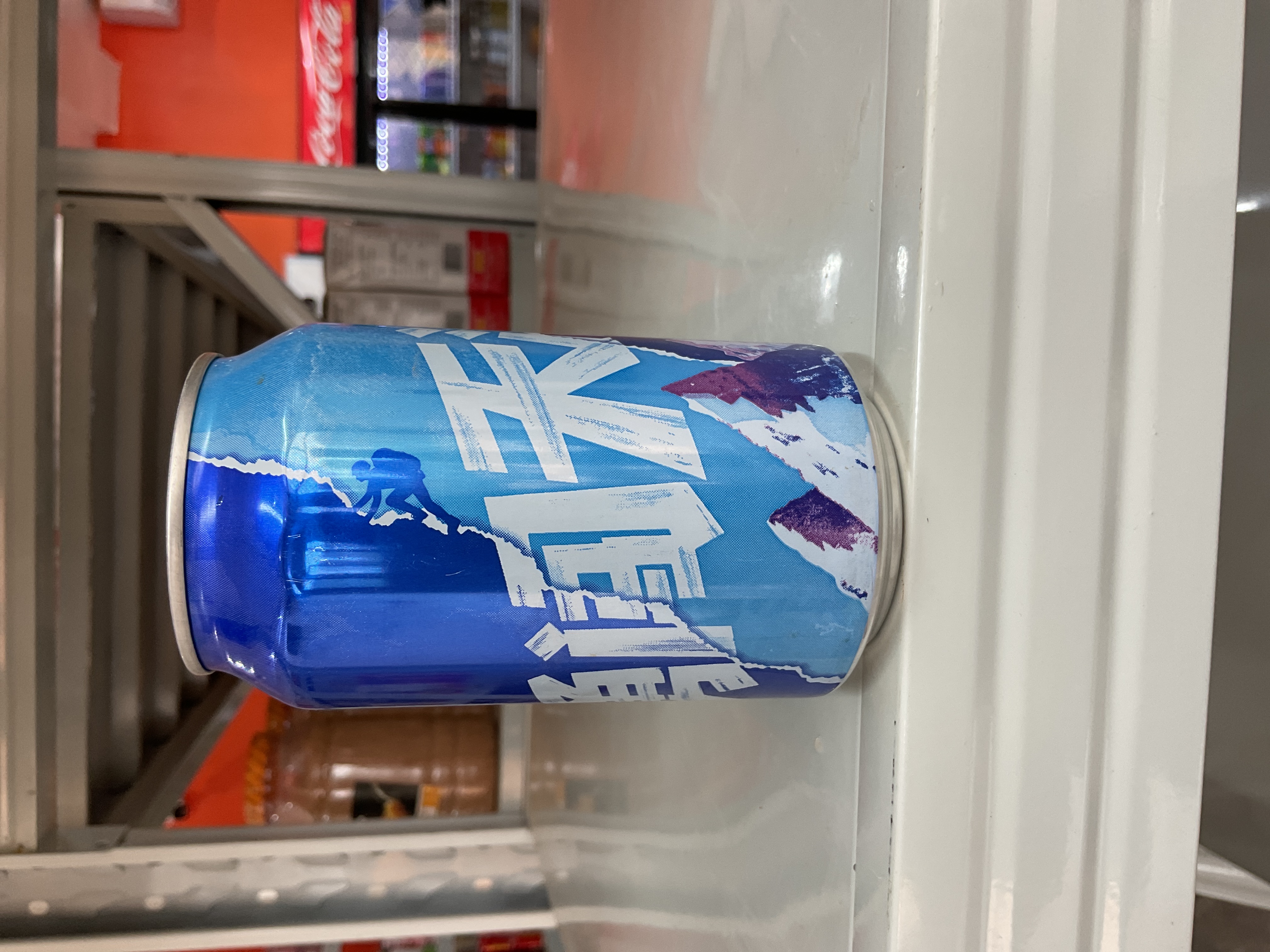 Chinese blue beer